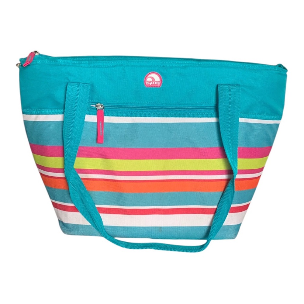 Igloo Beach Bag Tote Insulated Cooler Bag Soft Sided